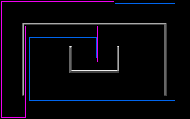 Tron atari screenshot